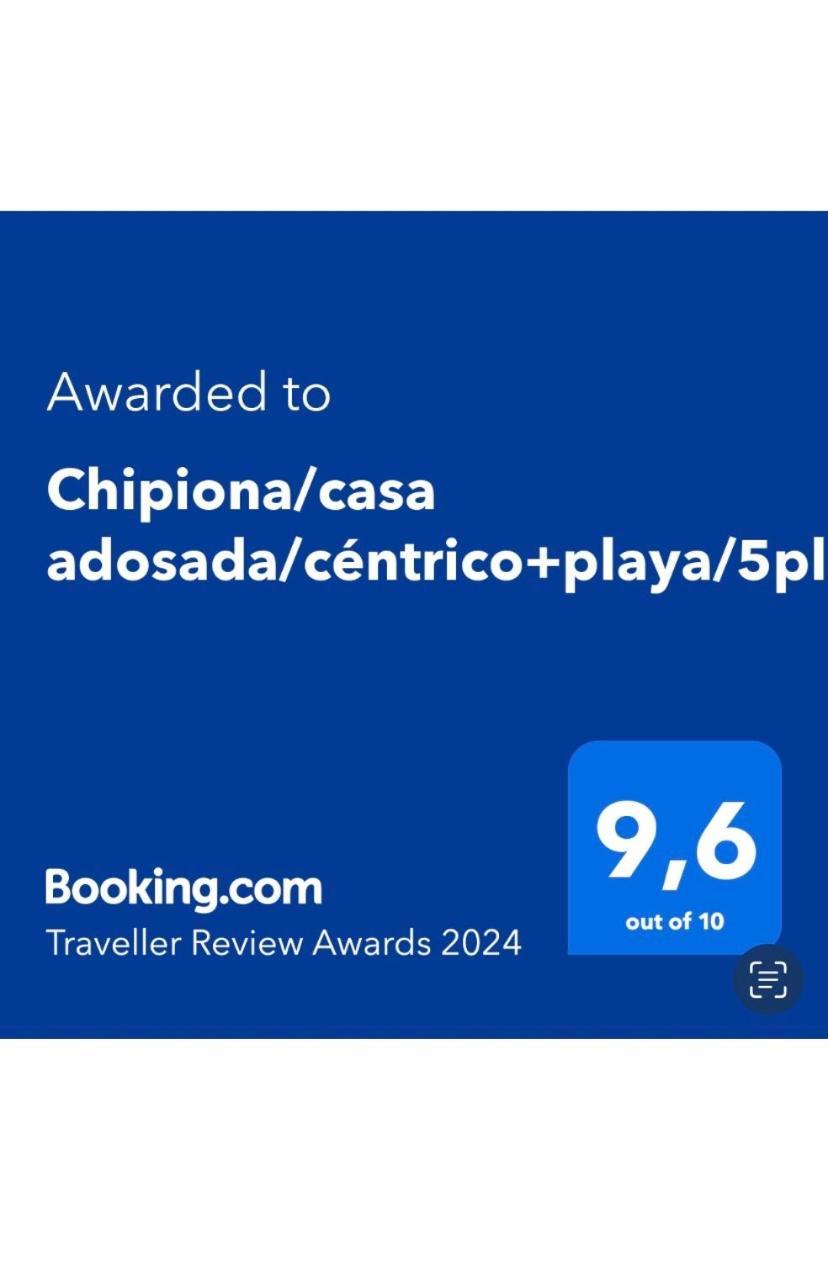 Chipiona/Casa Adosada/Centrico+Playa/5Plazas/Garaje/ Kültér fotó